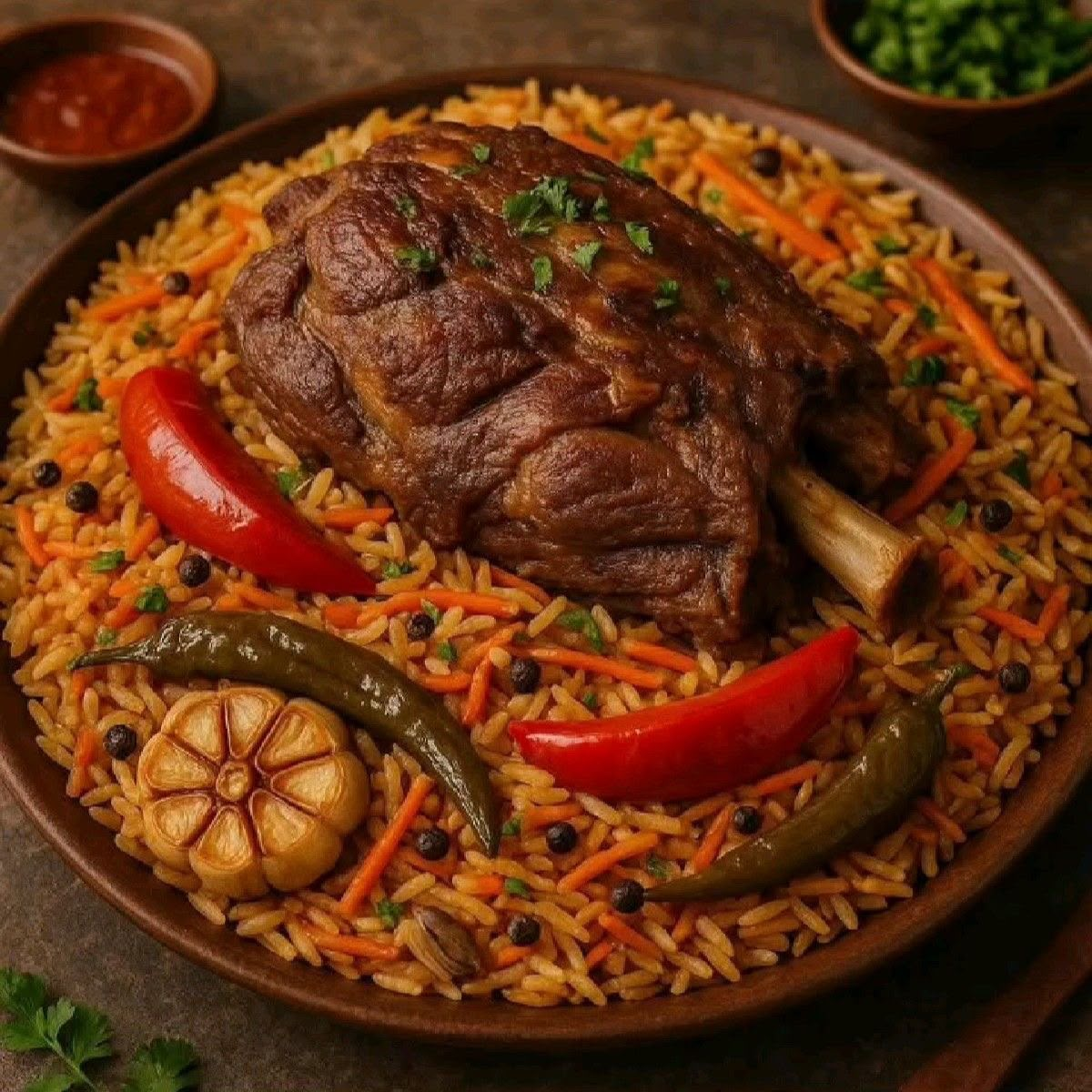 Mandi Reis mit Fleisch 500g